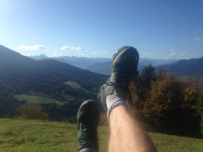 Wandern im Fruehling Wandern im Frühling